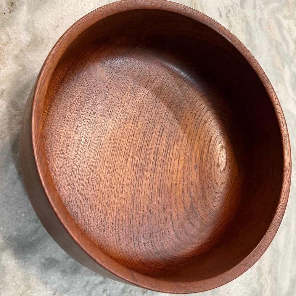 Lonborg Denmark Large Teak Bowl - Picture 4 of 7